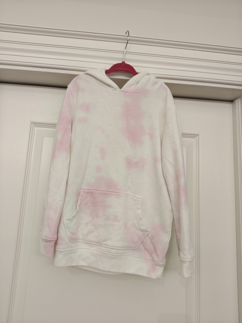 Tucker + Tate White and Pink Tie-Dye Kids Hoodie